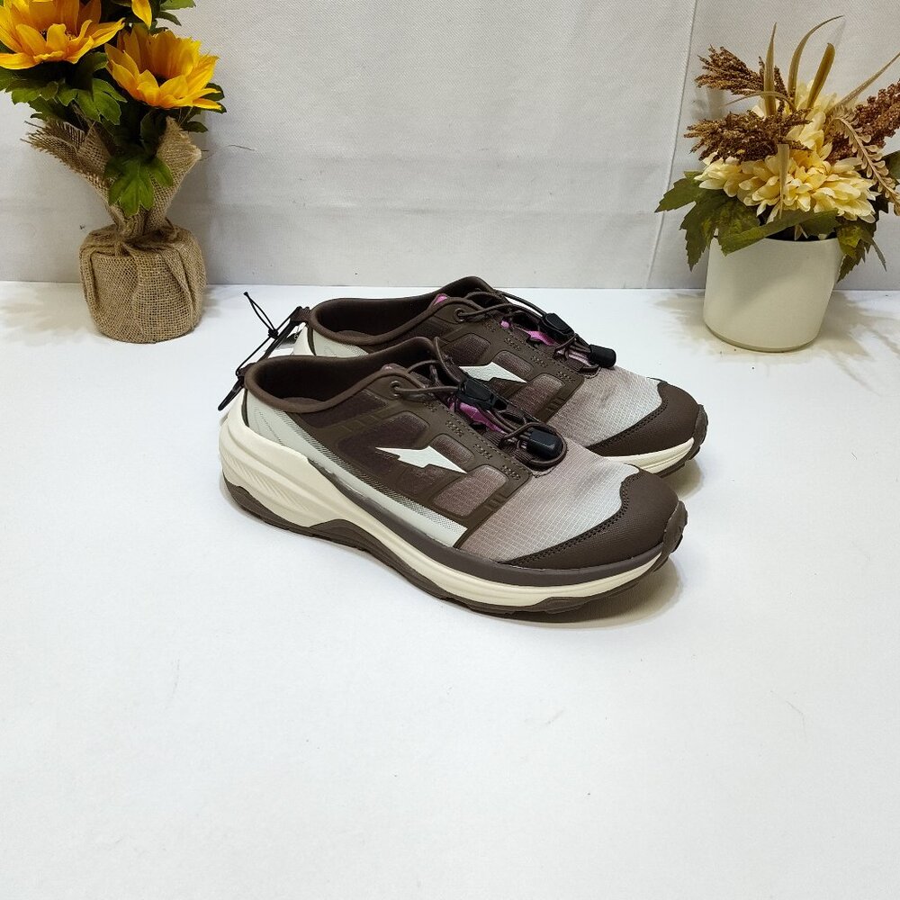 Avia Womens Athletic Slip-On Backless Sneakers US 8 Comfort Sock Mule Style